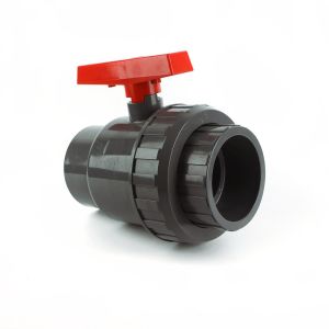 Socket or Threaded Connection Form White Popular Pn10 Standard Plastic Single