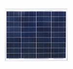 Aluminum 60w Crystalline Solar Panel 21.6v Circuit Voltage Low - Iron Glass