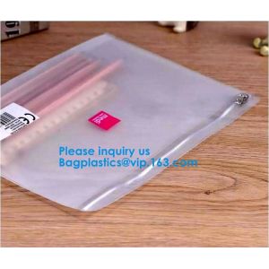 A4 Clear Pvc Zipper File Bag A5 Clear Pvc Document Bag With Red Zipper B5 Pvc