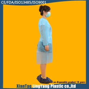 China Waterproof Disposable Isolation Gowns Infection Control Medical Clothing factory