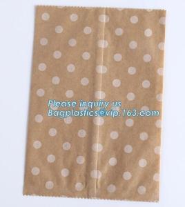 China Brown Kraft Paper Bags Gift Food Bread Candy Wedding Party Bags,Foil Lined Kraft Design Paper Window Bread Bags for food factory