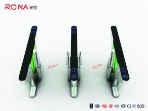 China 304 Stainless Steel Card Read Security Turnstile Gate Pedestrian Control System factory