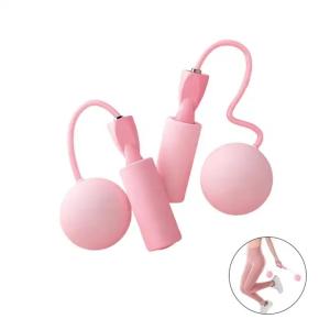 China Heavy PVC Cordless Skipping Rope for Fitness Weighted Ropeless Skipping Rope Training Adjustable Cordless Jump Rope factory