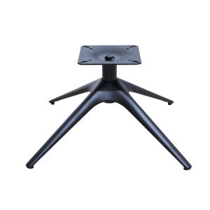 China Improve Your Posture And Health With Ergonomic Adjustable Aluminium Alloy Office Chair Metal Base In Black factory