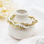 Silver Cuff Diamond Tennis Bracelet Men Rope Bracelet Inner Diameter 6cm