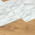 Waterproof Luxury Vinyl Tile Flooring Square Sheets Recycled Materials Dry