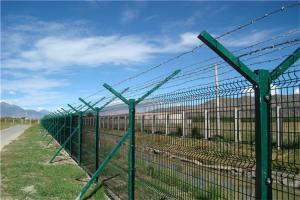 China Anti Climb Razor Barbed Wire Fence Airport Security Fencing Powder Coated factory