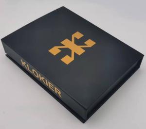 China 1000g Grey Board Hot Gold Foil Gift Box Magnetic Paper Packaging Box factory