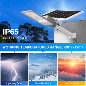Rain Lightning Protection Split Solar Street Light for Municipal Roads Rural