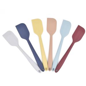 China Red Small Silicone Spatula For Cooking Heat Resistant Spatula factory