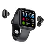 X5 Health Monitoring Smartwatch IP67 1.54inch 2 In 1 Watch And Earbuds