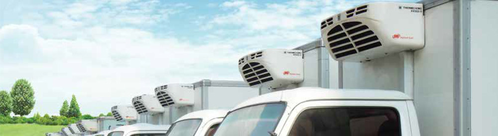 Keep Cooling Thermo King 2500m3 h Refrigeration Units For Vans