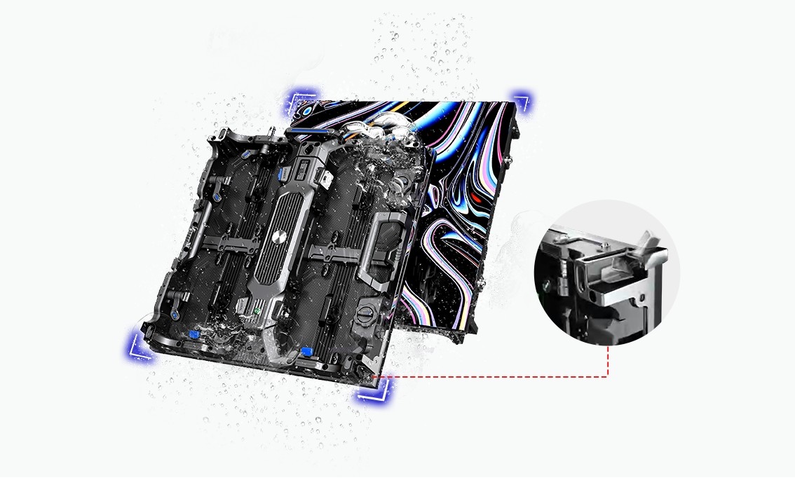 SMD P3.91 P2.976 3840HZ Outdoor Rental LED Display for Stage Background Video Wall