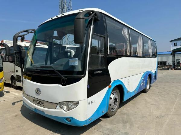 Used Transit Bus Yuchai Engine Airbag Suspension 33 Seats Manual Transmission