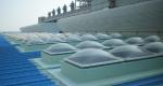 Residential Dome Skylights PC Polycarbonate Sunlight Tunnel Skylight For Roofing