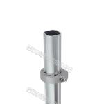 AL-31 ADC-12 Aluminum Connector Silvery White 15mm Connecting Aluminum Pipes
