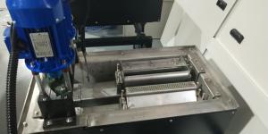China Dual Wave Titanium Alloy Pot 9KW Dip Soldering Machine factory