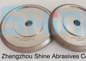 China B151 8'' Electroplated Cbn Grinding Wheels For WM7/39.5 Profile Wood Band Saw Blades factory