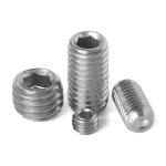 Metric Strength Tip Stop Screw with Black Zinc Plated Carbon Steel Bolt ISO