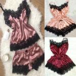 Women Fashion Sexy Lingerie Set Women'S Nightwear Cute Shorts And Top Sexy