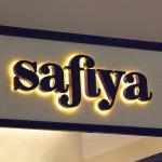 Stainless steel illuminated Gold 3D Customized backlit outdoor logo letter sign