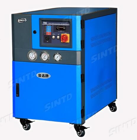 Big Volume Fan Motor Industrial Air Chiller With Large Volume Centrifugal Pump