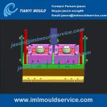 thin-walled round bucket mould supplier,thinwall injection mould plastic