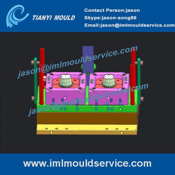 thin-walled round bucket mould supplier,thinwall injection mould plastic