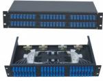48 ports Rack-Mount 19'' 2U Fiber Optic Patch Panel for SC/UPC adapter terminal