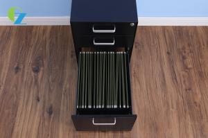 China Metal Office Furniture 3 Drawer Mobile Pedestal Cabinet 3 Layer factory
