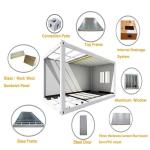 Steel Structure 2 Floor Prefab Container House for Luxurious Restaurant and
