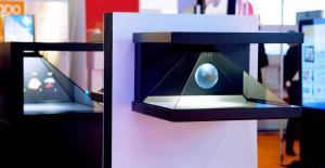 China Transparent 3d Holographic Showcase Holographic Projector 50Hz - 60Hz factory