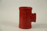 Epoxy spraying Grooved Tee Fittings Ductile Iron Tee Fittings CCC