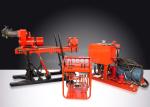 Light Weight Underground Drill Rigs Full Hydraulic Control 10-200m Depth