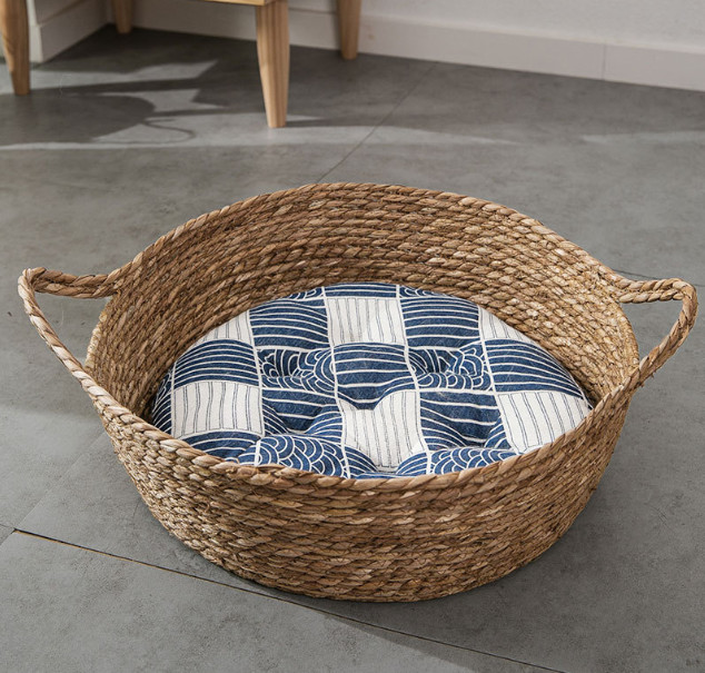 bamboo dog bed