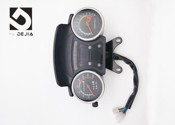 Oriental Red F2 Digital Motorcycle Speedometer Tachometer With Engine Oil