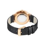 Quartz 316L Stainless Steel Minimalist Watch Rose Gold Plating