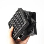 Anti Aging Air Conditioning Rubber Vibration Isolation Pad Rubber Groove Pad