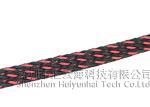 PET Multifilament Heat Shrinkable Braided Sleeving Lightweight High Strength