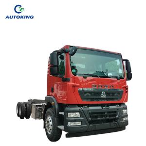 China Used Sinotruck 4x2 HOWO Dump Truck With 300-400L Fuel Tank Capacity And Left Steering factory