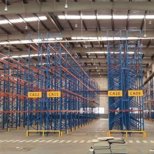 China Customized Steel Pallet Shelving System with Adjustable Shelves factory