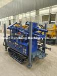 Powerful 180m Mini Crawler Water Well Drilling Rig with 77.3KW YuChai Engine for