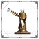 Matrix Perc Mini Bong Smoking Water Pipes Hookah Copper Art On Glass