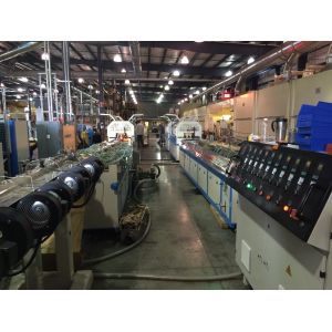 Customizable Low Noise PVC Profile Extrusion Line High Effective