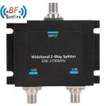 Package Gross Weight 0.270kg 698-2700MHz 4 Way RF Micro Strip Divider for Indoor