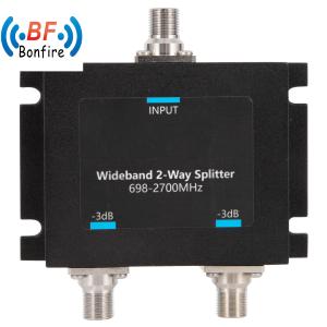 China 698-2700MHz Wideband 2-Way Micro-Strip Splitter 3dB 50W NF Package Gross Weight 0.190kg factory
