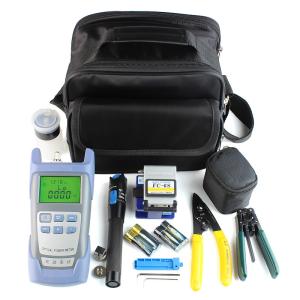 China FTTH Tool kit Mechanical Fibre Optic Termination Kit Fiber Cleaver Power Meter factory