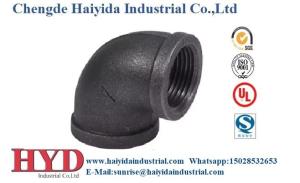 China Thread Type NPT UL ELBOW Pipe Fittings Compatible With Other Fittings And Pipes factory