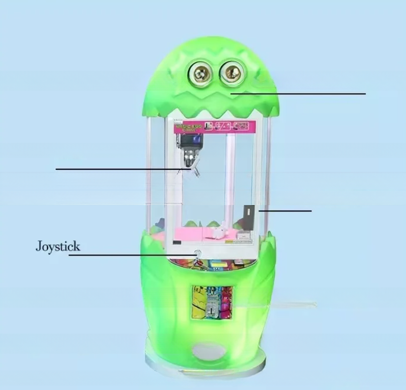 Dreamland Coin-Operated Plush Toy Claw Doll Game Machine Magic Egg Crane Game Machine for Sale