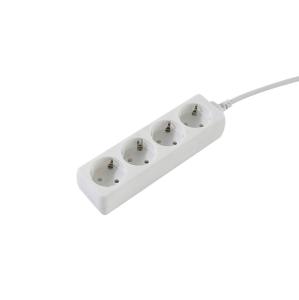 China Household Energy Saving Power Strip 4 Outlet CE ROSH With Surge Protection factory